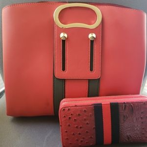 Handbag and wallet